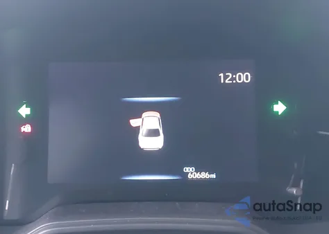 2021 Toyota Corolla Hybrid Le from USA, damaged, VIN JTDEAMDE1MJ005790